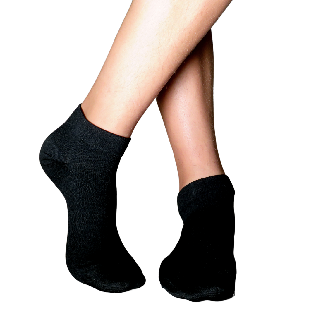 YoU® Black Ankle Compression Socks