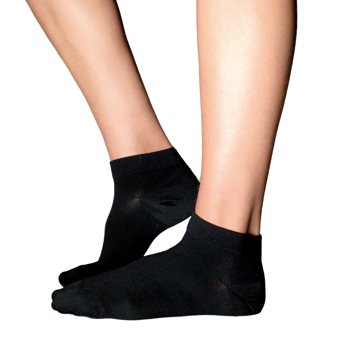 YoU® Black Ankle Compression Socks