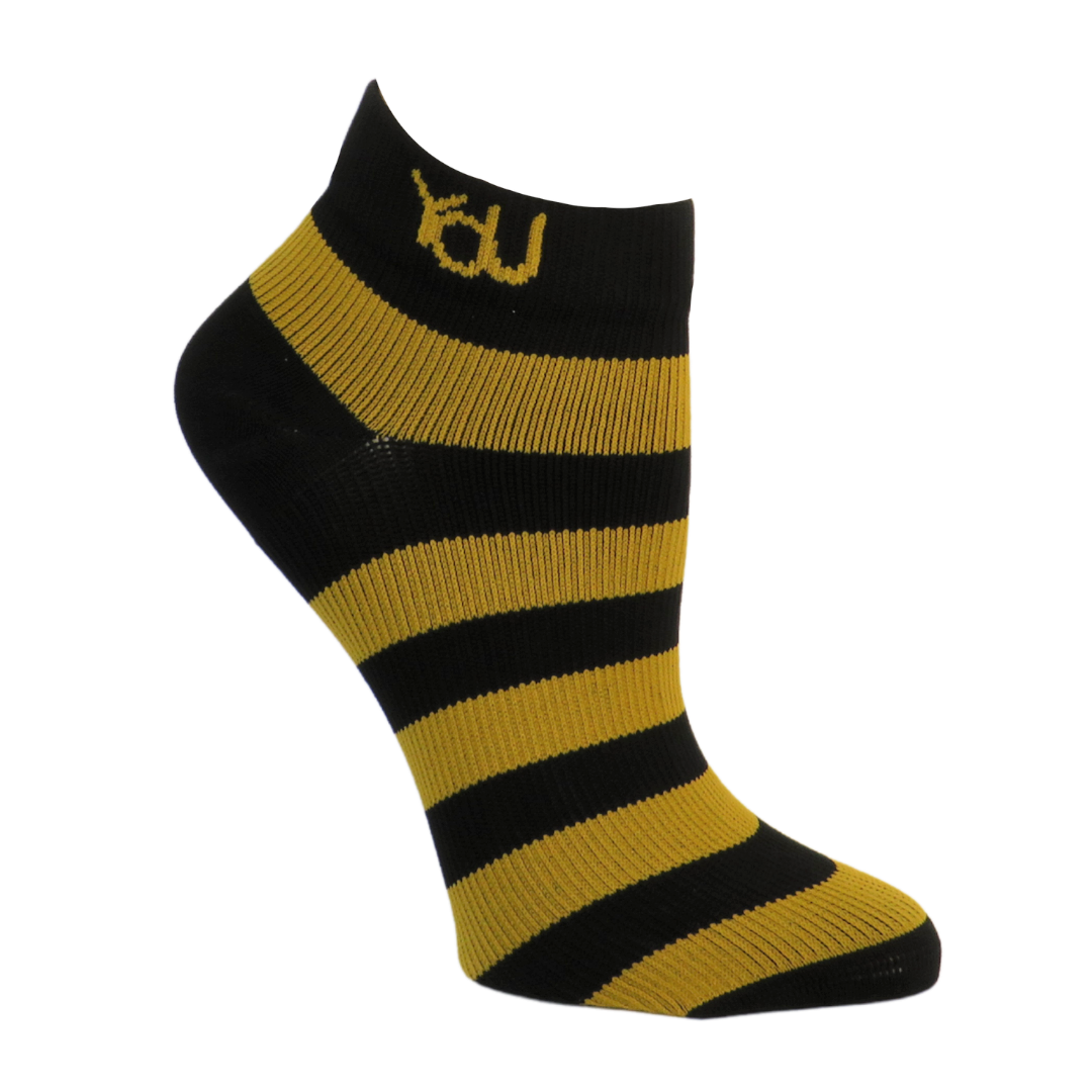 YoU® Bee HAPPY 🐝 Ankle Socks • 20-30 mmHg